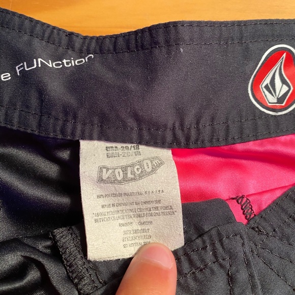 Volcom Pure FUNction Bathing Suit Size 29/18 - Picture 2 of 5